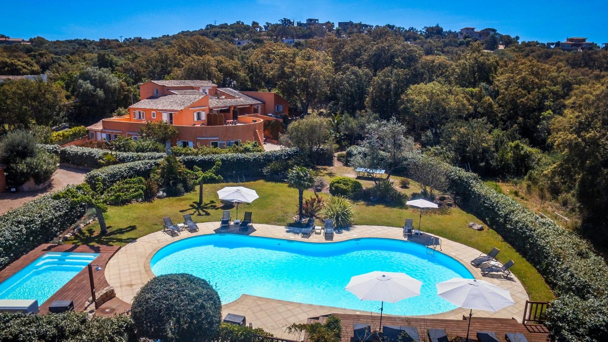 Residence Les Jardins De Sainte-Lucie "Piscine Chauffee" Bagian luar foto